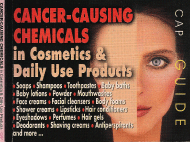 toxic, cancer causing chemicals in skin care & cosmetics, danger